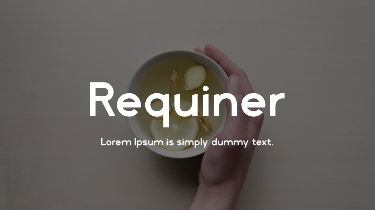 Requiner Font