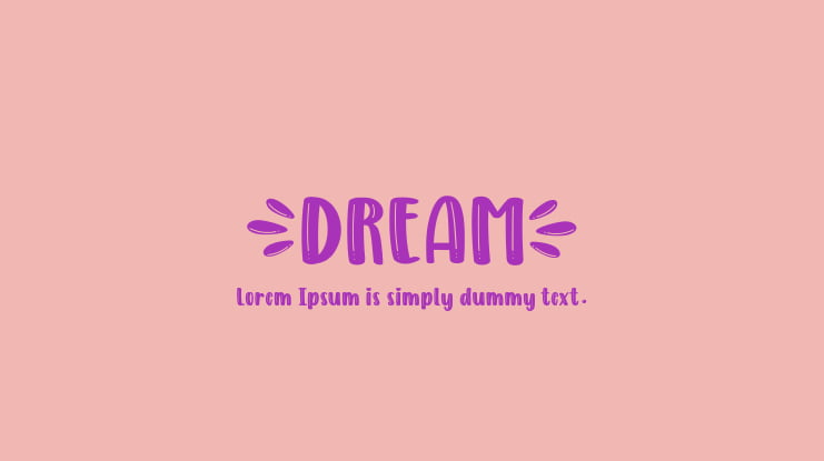 DREAMS Font