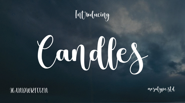 Candles Font