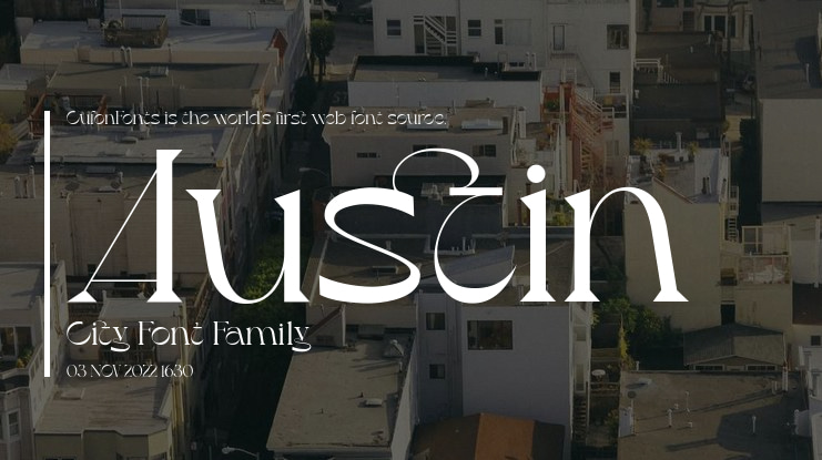 Austin City Font