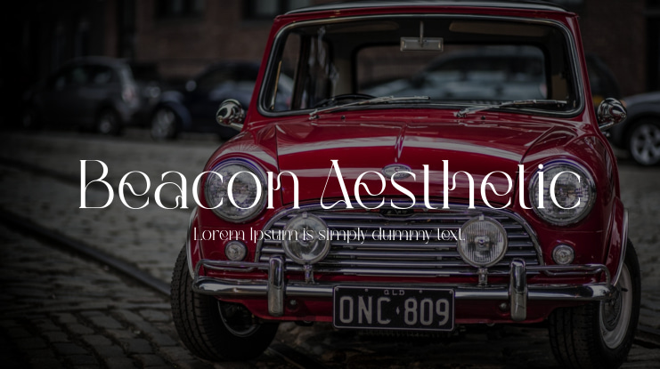 Beacon Aesthetic Font