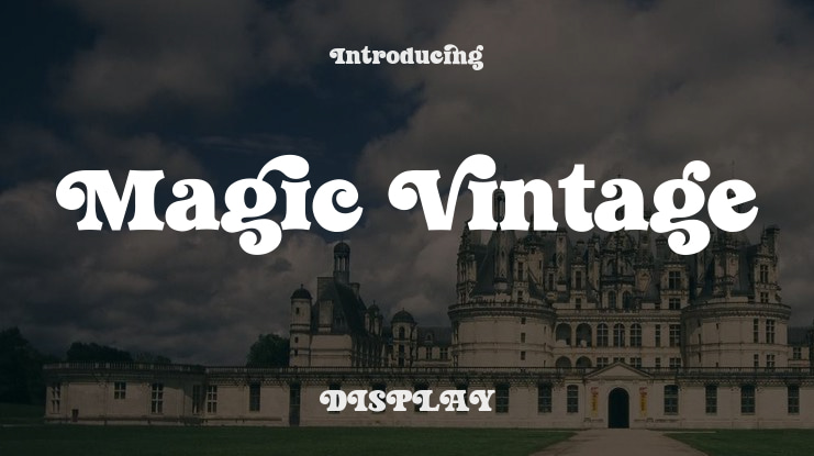 Magic Vintage Font