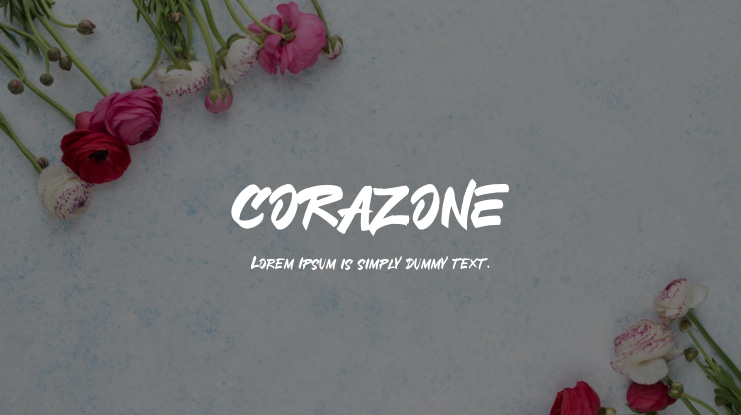 CORAZONE Font