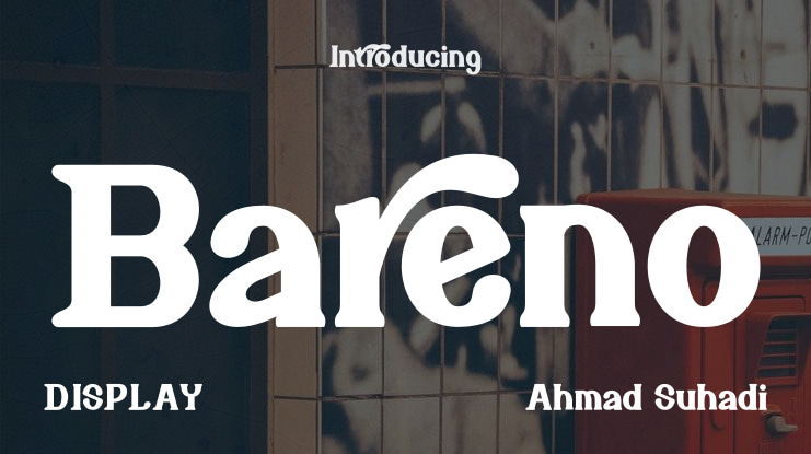 Bareno Font