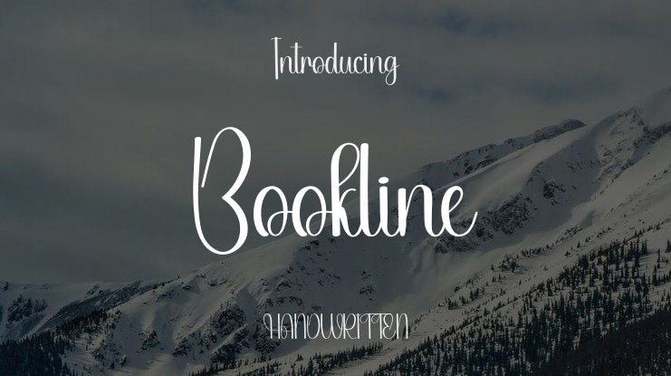 Bookline Font
