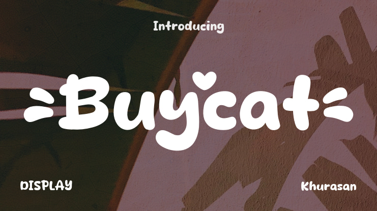 Buycat Font