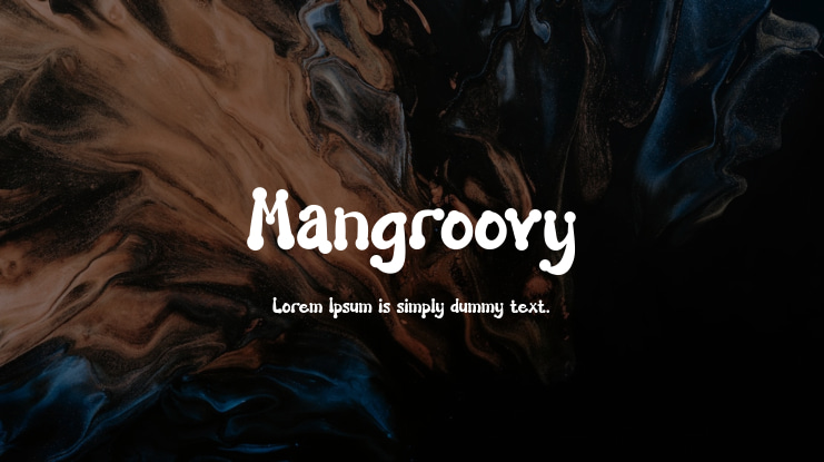 Mangroovy Font