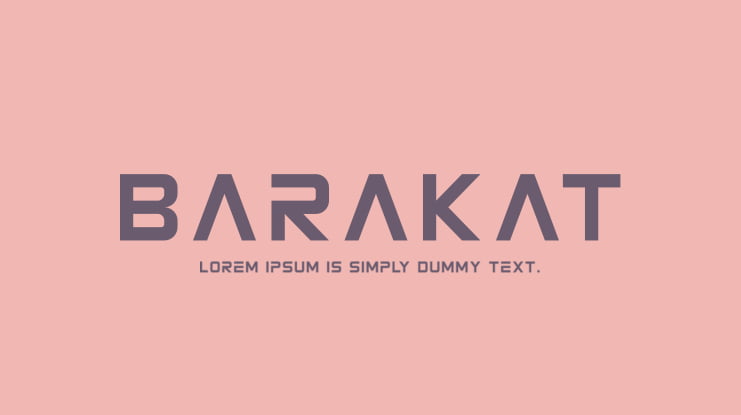Barakat Font