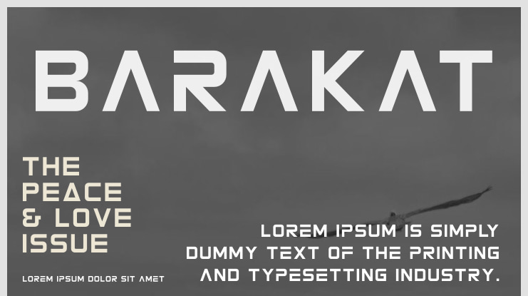 Barakat Font
