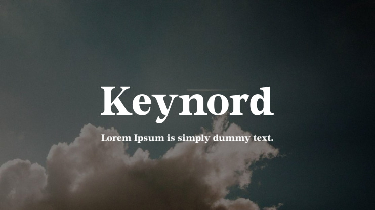 Keynord Font