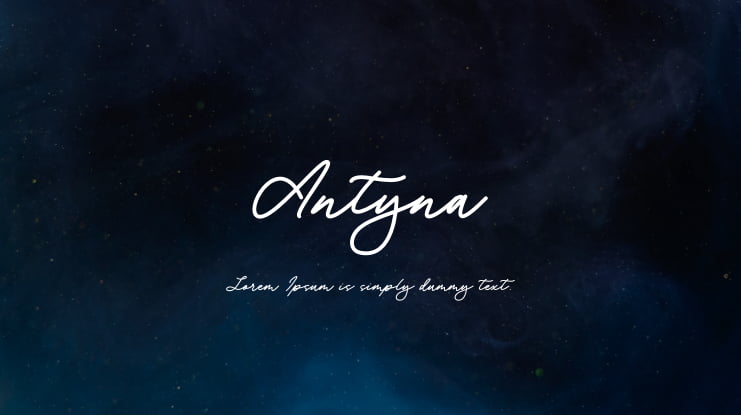 Antyna Font