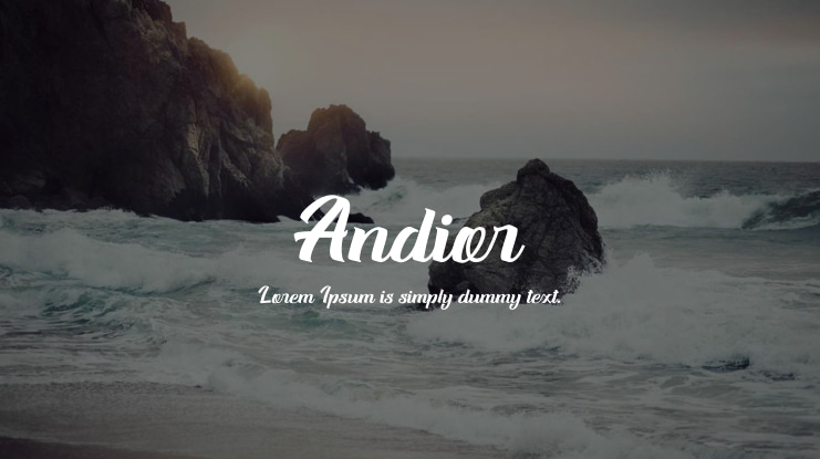 Andior Font