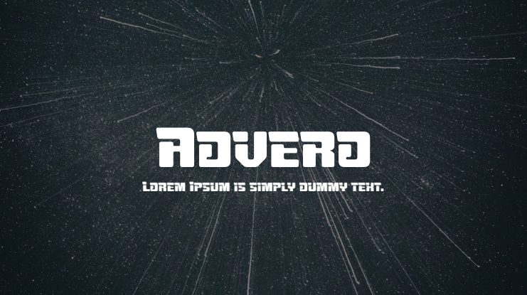 Advero Font