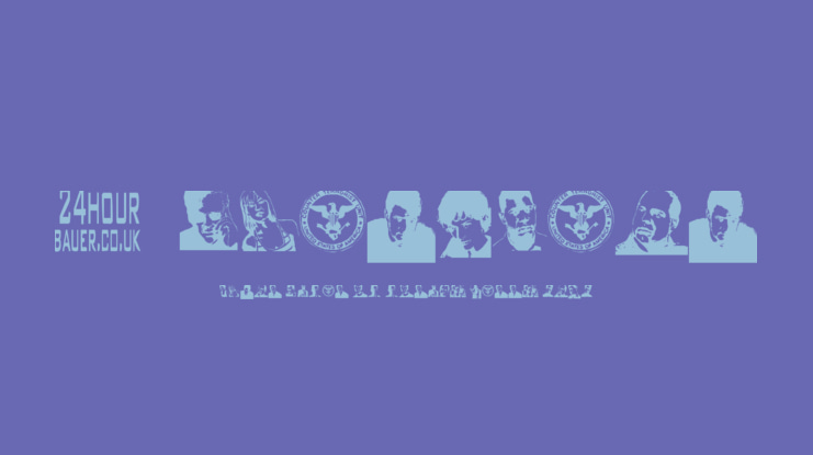 24hourbauer Font
