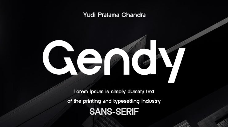 Gendy Font
