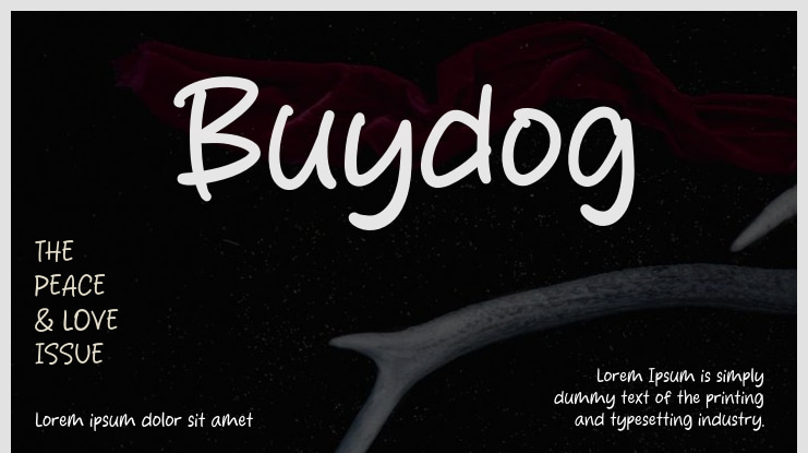Buydog Font