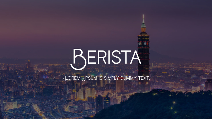 Berista Font