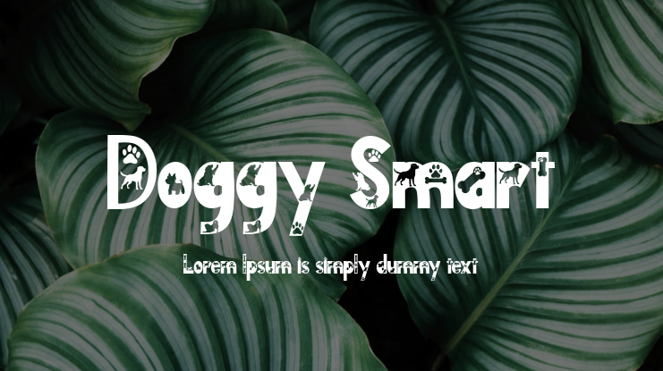 Doggy Smart Font