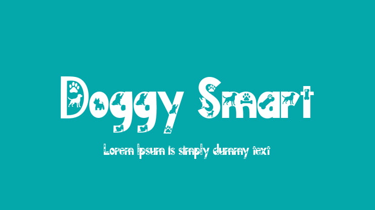 Doggy Smart Font