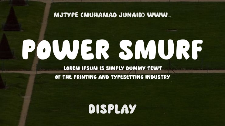 Power Smurf Font