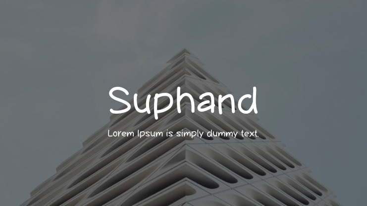 Suphand Font