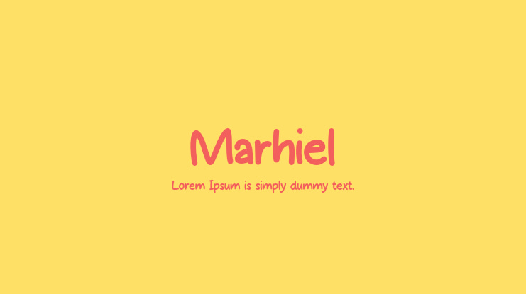 Marhiel Font