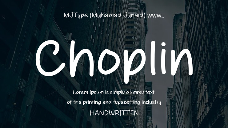 Choplin Font