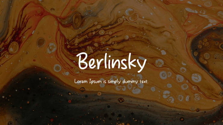 Berlinsky Font