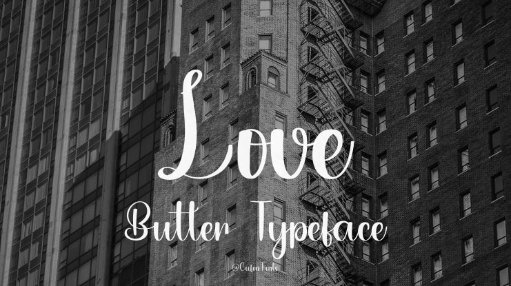 Love Butter Font