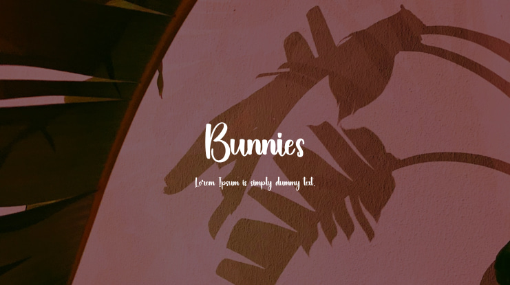 Bunnies Font