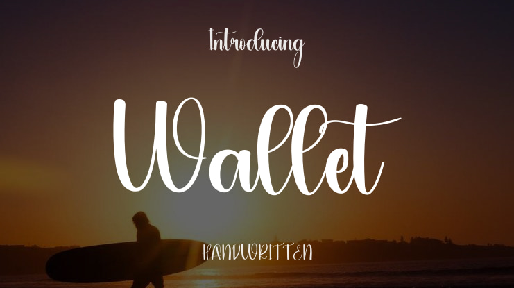 Wallet Font