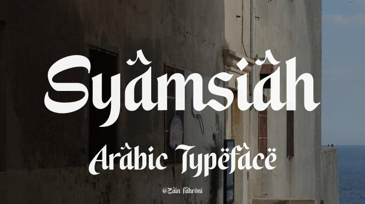 Syamsiah Arabic Font