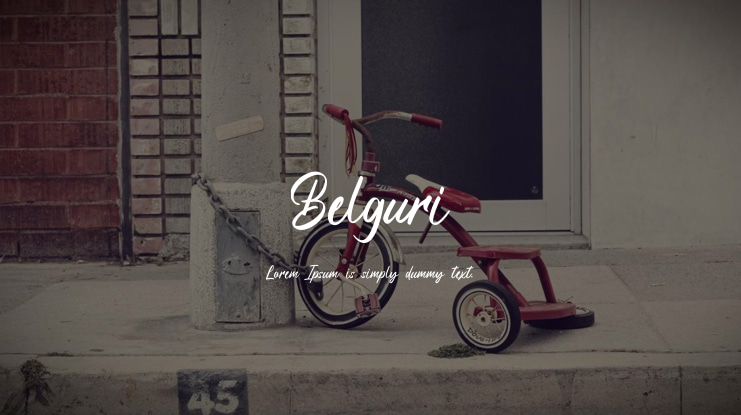 Belguri Font