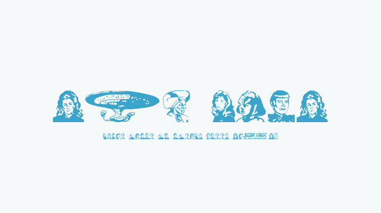 TNG Cast Font
