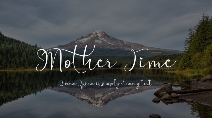 Mother Time Font