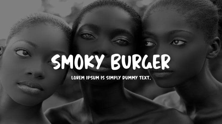 Smoky Burger Font