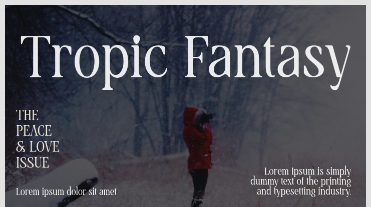 Tropic Fantasy Font