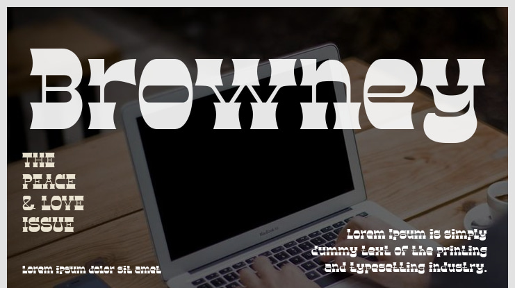 Browney Font