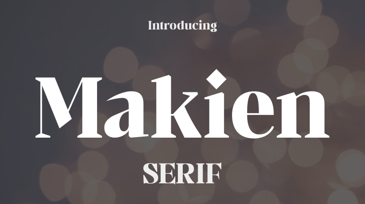 Makien Font