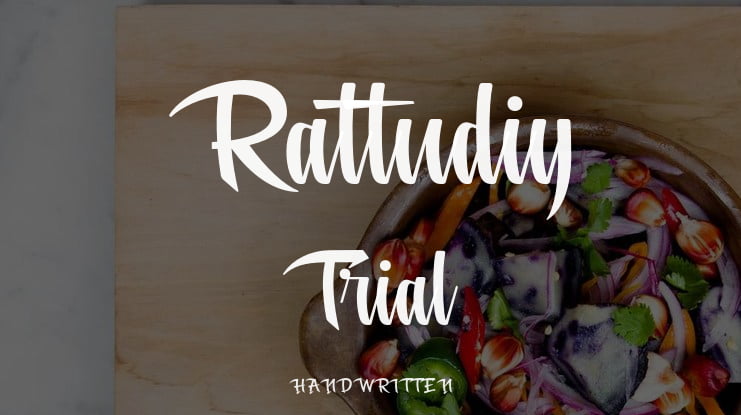 Rattudiy Trial Font