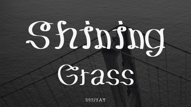 Shining Grass Font