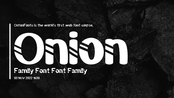 Onion Family Font