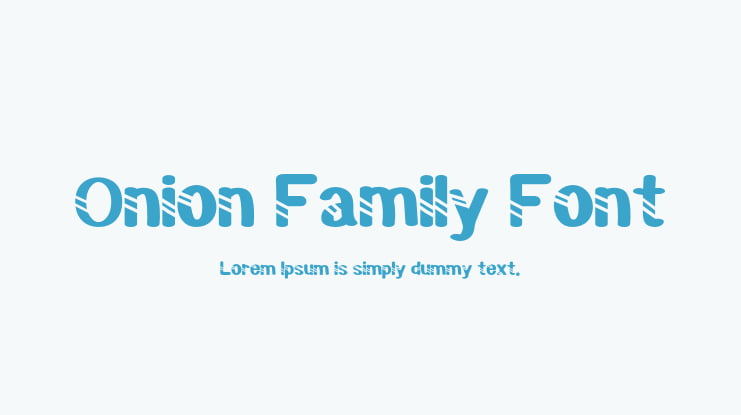 Onion Family Font