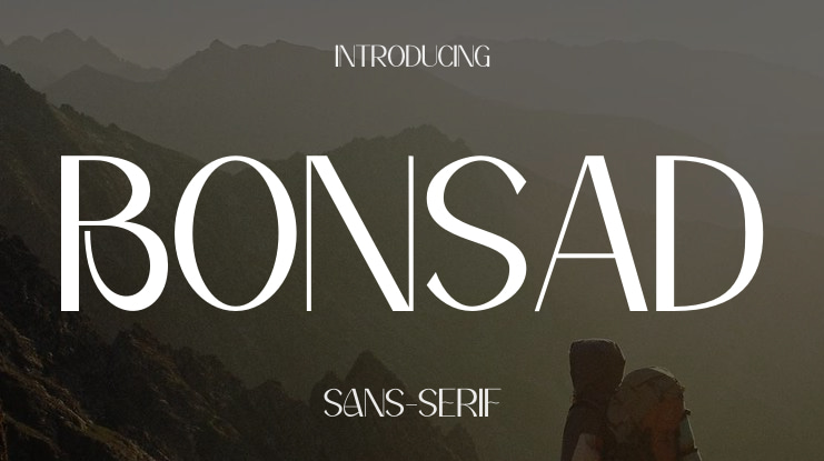 Bonsad Font