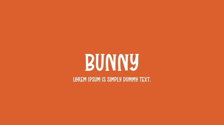 Bunny Font
