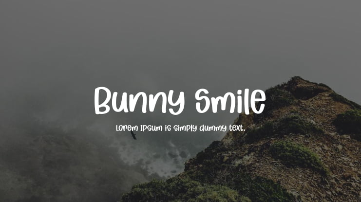 Bunny Smile Font