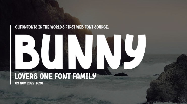Bunny Lovers One Font