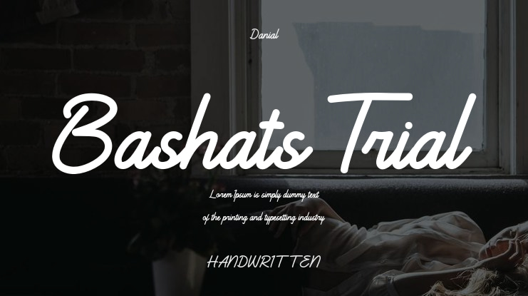 Bashats Trial Font