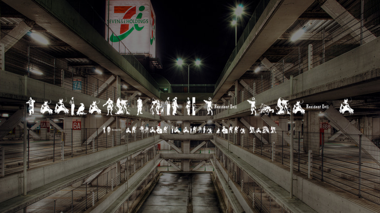 Resident Evil Characters Font