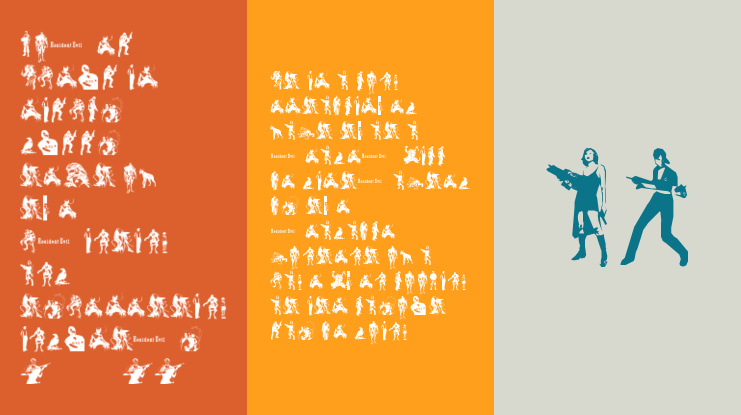 Resident Evil Characters Font